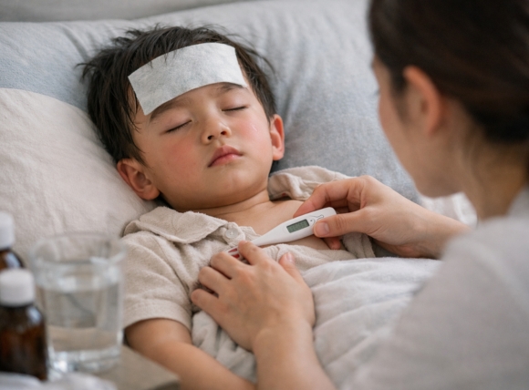 Hệ miễn dịch chưa hoàn thiện khiến trẻ dễ mắc bệnh