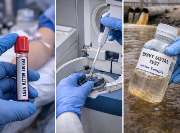 Phương pháp xét nghiệm chính xác phát hiện kim loại nặng