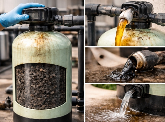 Dấu hiệu cần thay than cho lọc đầu nguồn