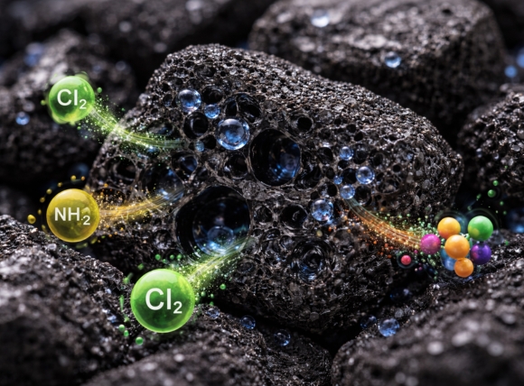 Hấp phụ clo dư, chloramine và hợp chất hữu cơ độc hại