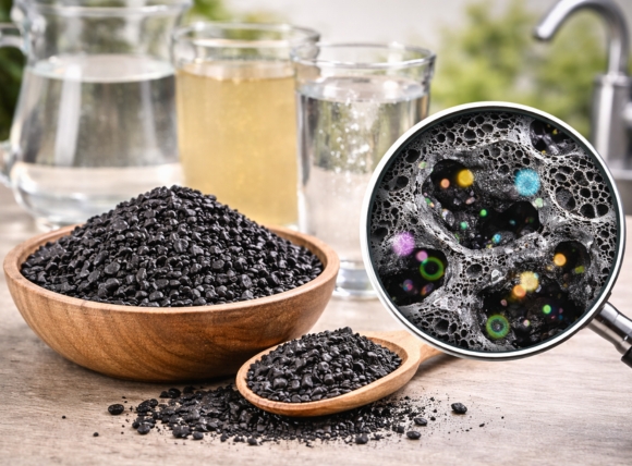 Mật độ cao, độ xốp lớn, khả năng hấp phụ vượt trội