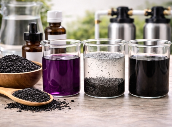 Thử mất màu bằng dung dịch iot hoặc mực