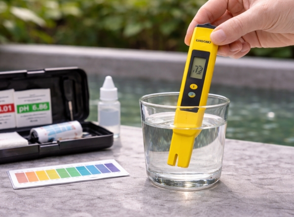 Đo pH bằng bút đo pH điện tử