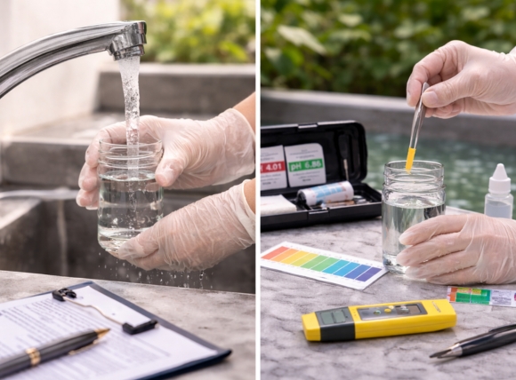 Lưu ý khi lấy mẫu nước và thực hiện đo