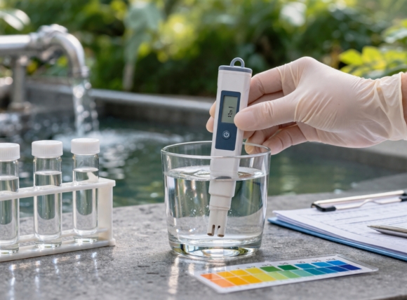 Ngưỡng pH 6,5 - 8,5 là mức đạt chuẩn theo Bộ Y tế Việt Nam