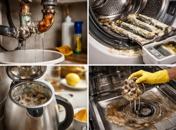 Tác động của pH lệch chuẩn đến đường ống và thiết bị gia dụng