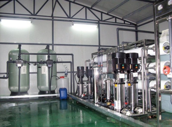 Hình ảnh thực tế lắp đặt hệ thống RO kết hợp EDI