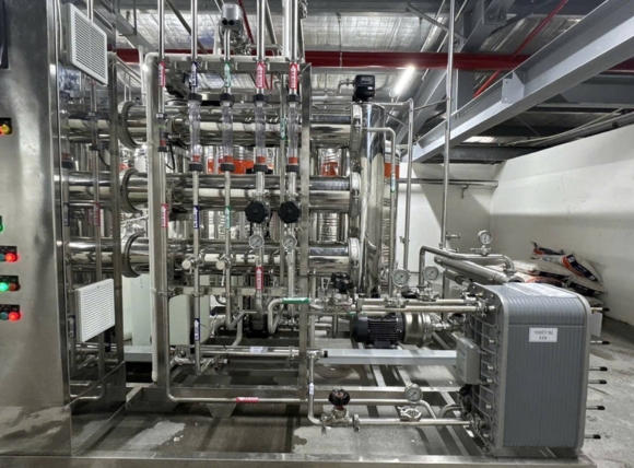 Hình ảnh thực tế lắp đặt hệ thống RO kết hợp EDI