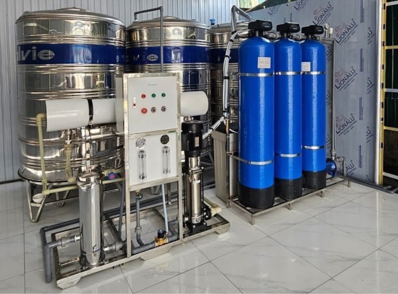 Lắp đặt thực tế hệ thống lọc RO - Dự án của VITEKO