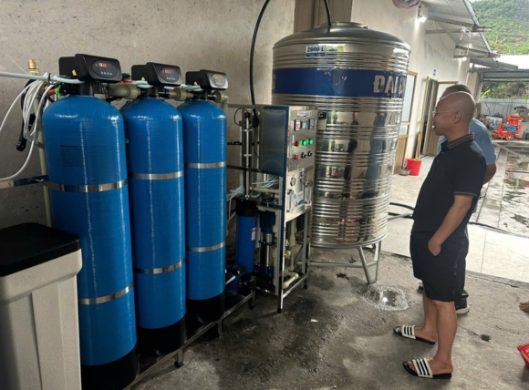 Lắp đặt thực tế hệ thống lọc RO - Dự án của VITEKO