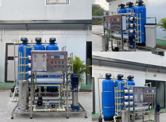 Lắp đặt thực tế hệ thống lọc RO - Dự án của VITEKO