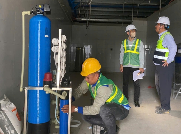 Lắp đặt thực tế hệ thống lọc RO - Dự án của VITEKO