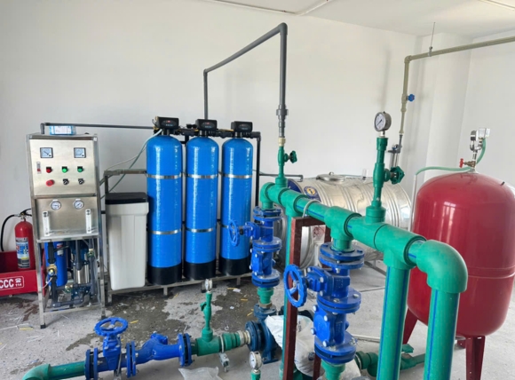 Lắp đặt thực tế hệ thống lọc RO - Dự án của VITEKO