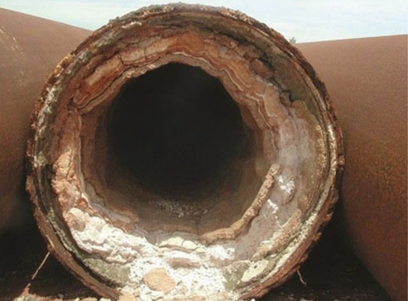 Cáu cặn tháp giải nhiệt