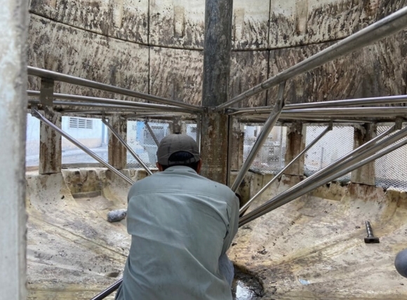 Ngăn ngừa cáu cặn quay trở lại tháp giải nhiệt