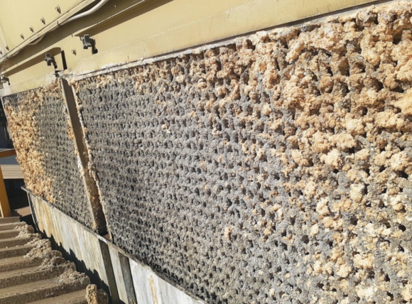 Tác hại của cáu cặn tháp giải nhiệt