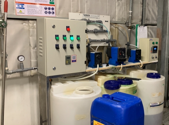 Các hóa chất xử lý nước tháp giải nhiệt