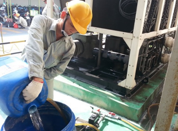 Định lượng và sử dụng hóa chất chống cặn, ăn mòn hiệu quả