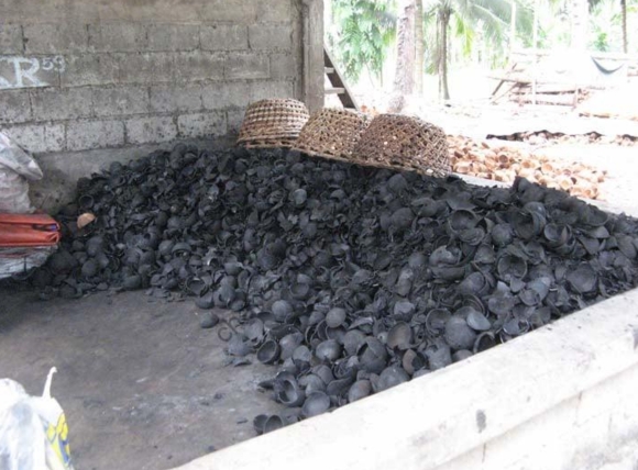 Xưởng sản xuất than hoạt tính bằng gáo dừa