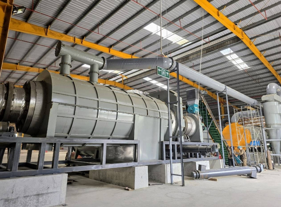 Lò sản xuất than hoạt tính từ gỗ quy mô công nghiệp