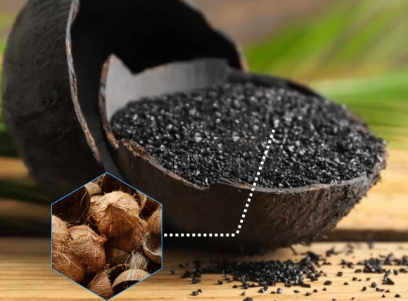 Than hoạt tính được làm bằng gáo dừa