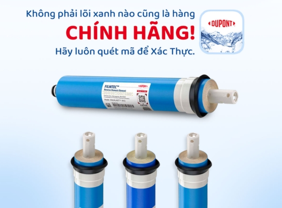 Hướng dẫn cách phân biệt màng RO thật giả chính xác 100%