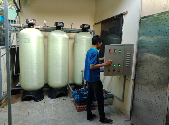 Lắp lọc nước đầu nguồn theo quy trình cơ bản