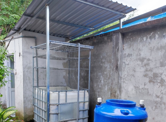 Lắp đặt hệ thống làm thoáng và lắng lọc nước nhiễm dầu