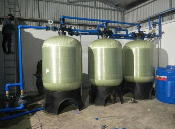Hệ thống lọc nước RO chuyên xử lý nước giếng bị nhiễm dầu