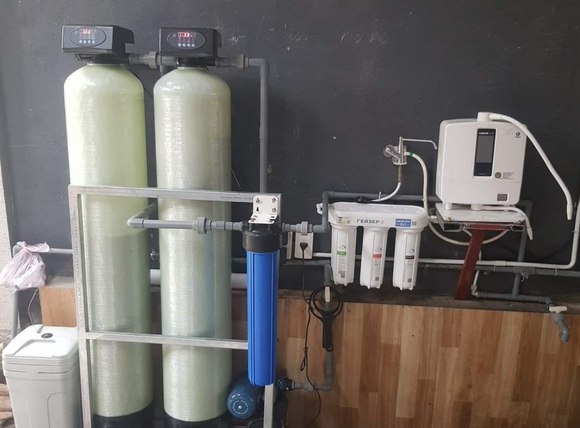Ảnh thực tế bộ lọc nước thô đầu nguồn
