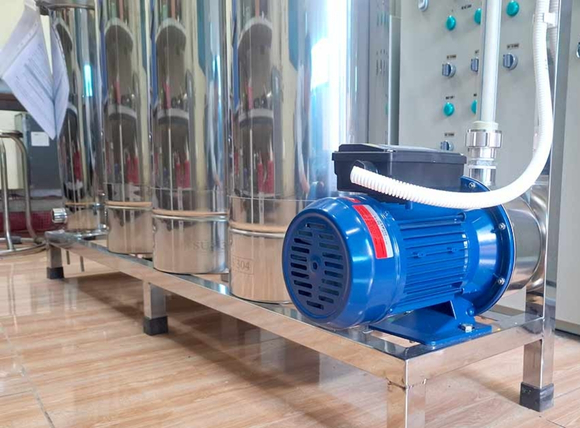 Cơ cấu khung giá đỡ bộ lọc - Cấu tạo bộ lọc nước thô đầu nguồn