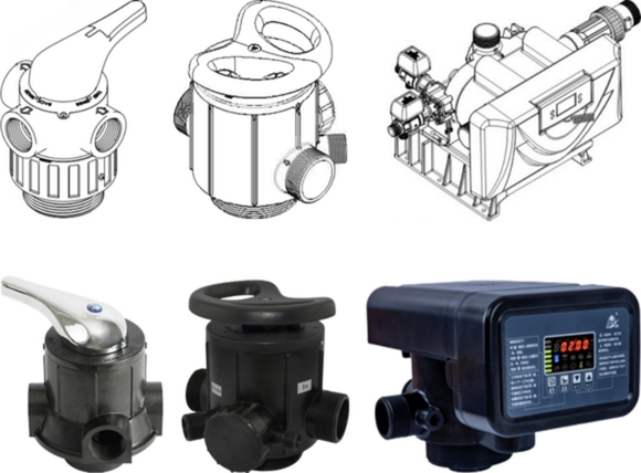 Các loại van điều khiển - Cấu tạo bộ lọc nước thô đầu nguồn