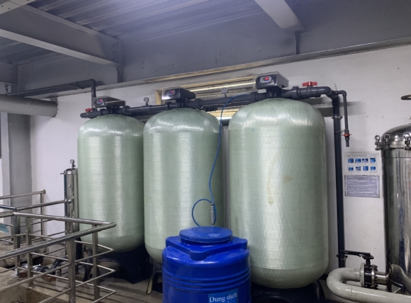Hệ thống xử lý nước giếng khoan có pH thấp - Lắp đặt thực tế của VITEKO