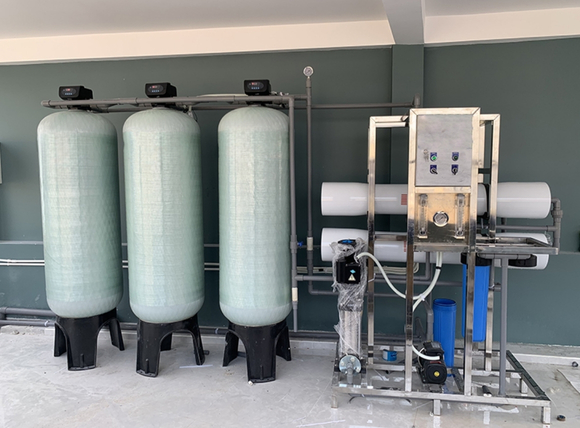 Bình lọc nước phèn DBI-02CT - Lắp đặt thực tế tại VITEKO