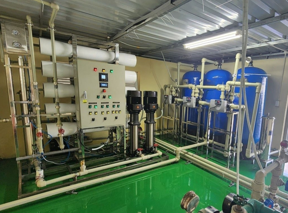 Hệ thống máy lọc phèn GLS1-03C - Lắp đặt thực tế tại VITEKO