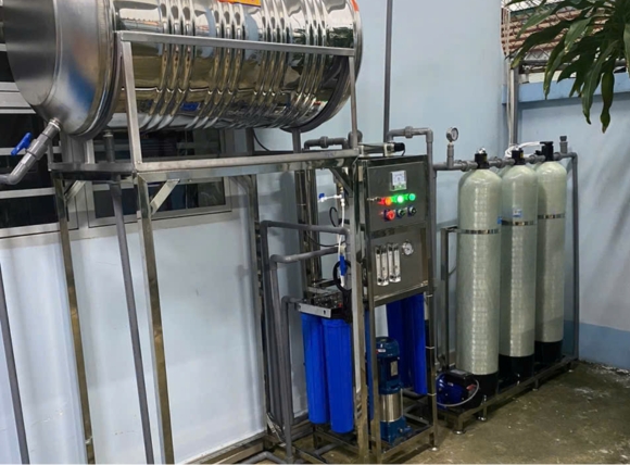 Lắp đặt hệ thống xử lý nước giếng khoan bị mặn