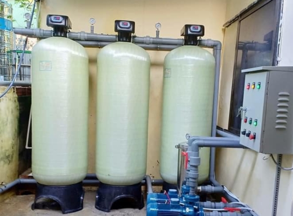 Hệ thống xử lý nước giếng khoan nhiễm mặn tại VITEKO