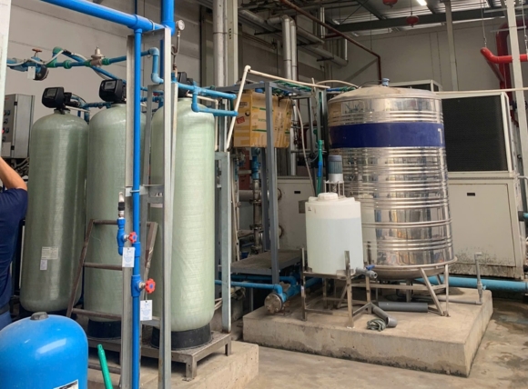 Xây bể lọc xử lý nước giếng có mùi bùn