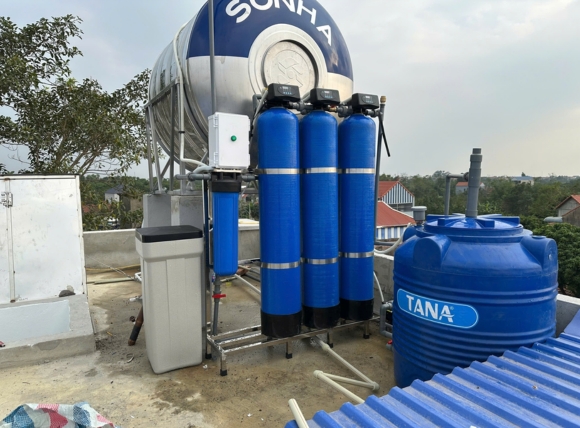 Lắp đặt hệ thống lọc nước chuyên xử lý mangan - Dự án thực tế tại VITEKO