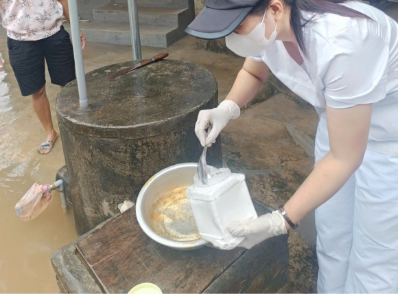 Lưu ý sau khi sử dụng Cloramin B khử trùng nước giếng