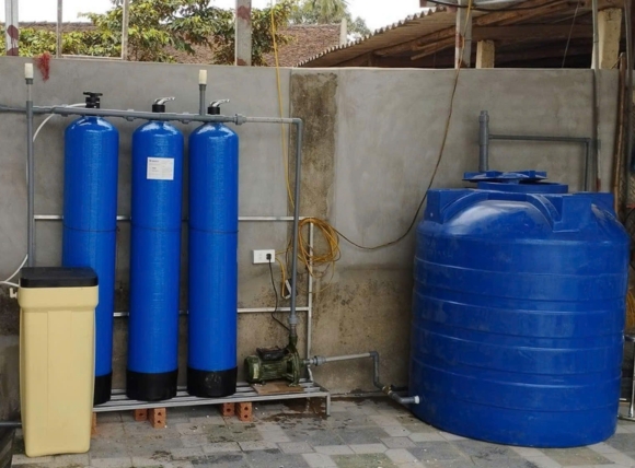Lắp đặt hệ thống lọc nước nhiễm vôi - Dự án thực tế tại VITEKO