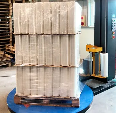 Vận hành máy quấn màng pallet