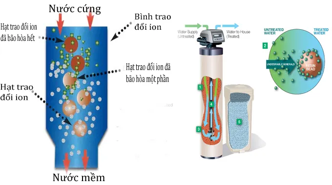 cột trao đổi ion