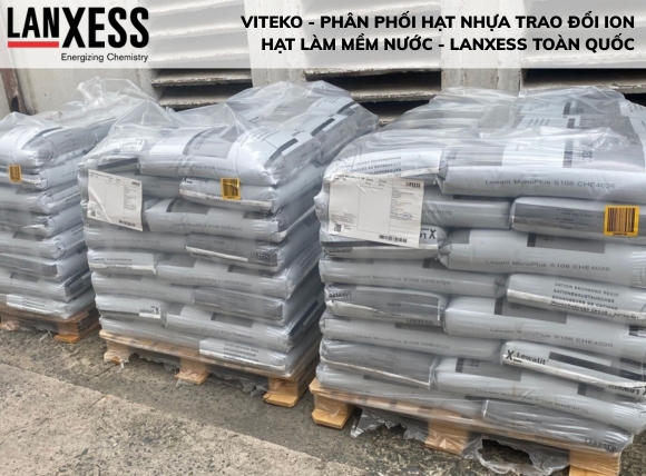 VITEKO - Đơn vị nhập khẩu và cung cấp hạt nhựa trao đổi ion lanxess, hạt làm mềm nước chính hãng toàn quốc