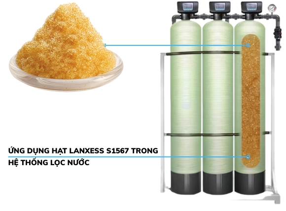 Ứng dụng của hạt nhựa trao đổi ion lanxess