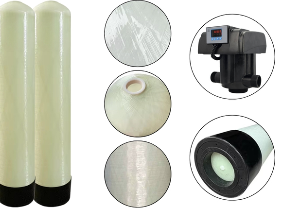 Các bộ phận cấu tạo của cột lọc nước composite