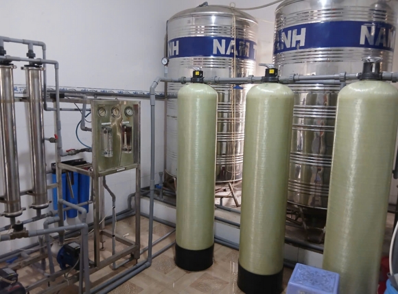 Ứng dụng cột lọc nước 844 composite trong hệ thống nước sinh hoạt gia đình