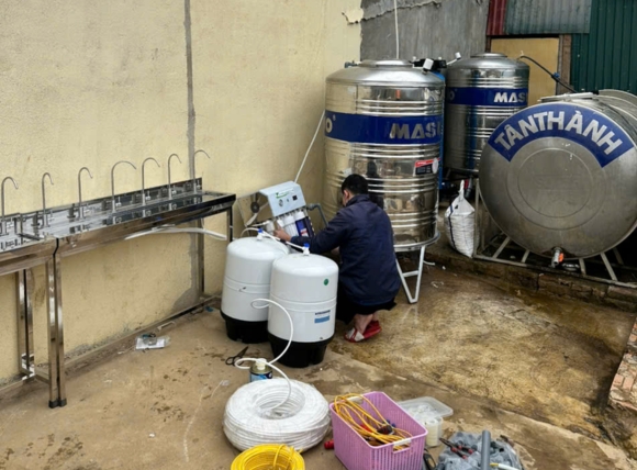 Quy trình lắp đặt cột composite của VITEKO