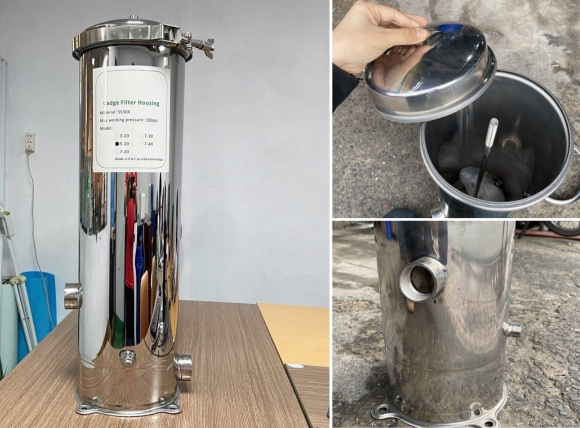 Đặc điểm nổi bật của phin lọc nước inox 3 lõi 20 inch