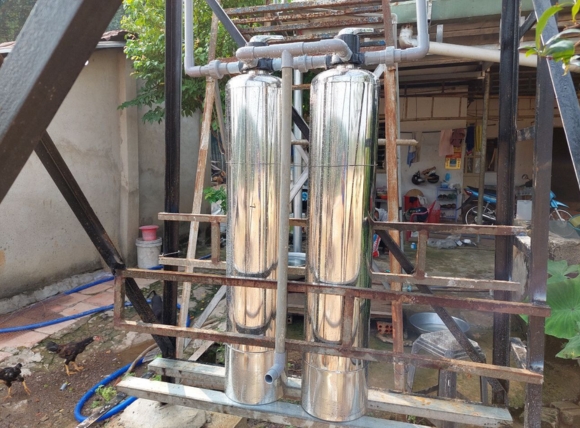 Cột inox 1054 được dùng trong hệ thống lọc và xử lý nước
